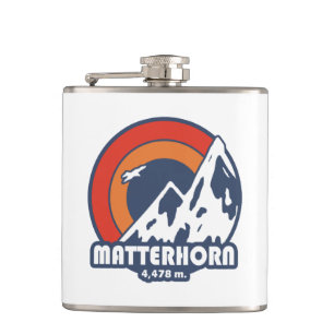 Matterhorn Zwitserland Zon Adelaar Heupfles