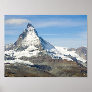 Matterhorn, Zwitserland, Zwitserse alpen Poster