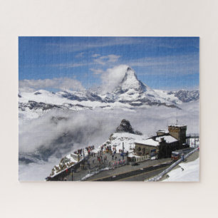 Matterhornberg in Zwitserland Legpuzzel