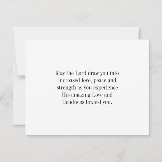 Matteüs 5:11-12 Gezegend bent u Bijbel Vlakke Kaar (Achterkant)