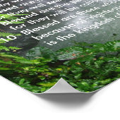 Matteüs 5:3-10 poster (Hoek)