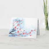 Matteüs 5:4 Gezegend zijn zij die treuren om sympa Kaart (Achterkant)