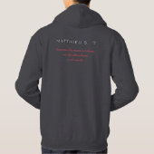 Matteüs 5 7 hoodie (Achterkant)