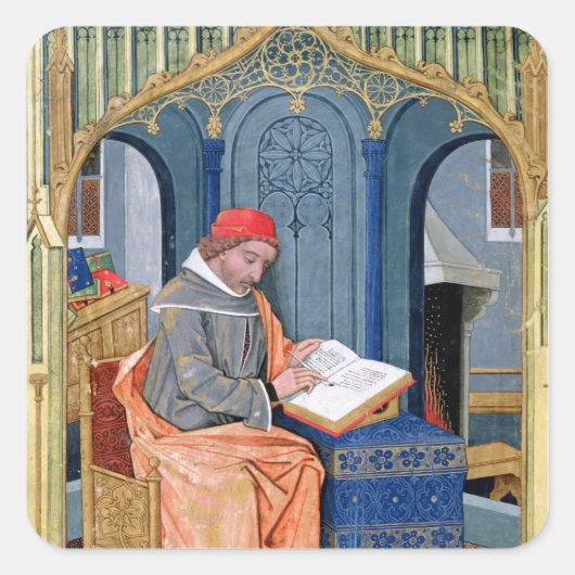 Matthaeus Platearius Vierkante Sticker (Voorkant)