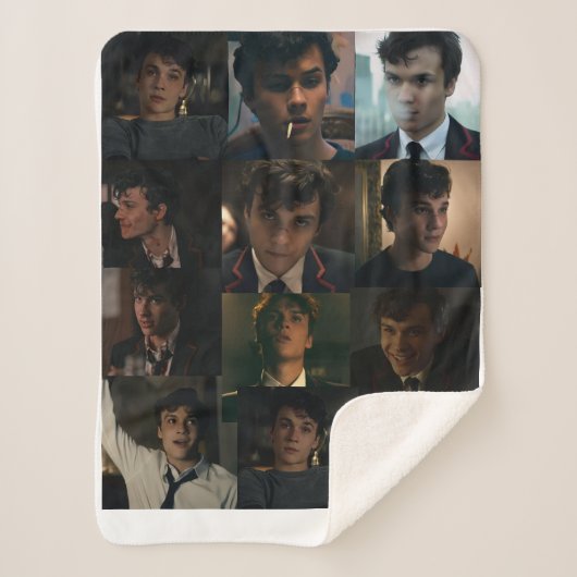 mattheo riddle, marcus lopez blanket sherpa deken (Voorkant)