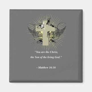 MATTHEÜS 16:16 Bijbelvers Magneet