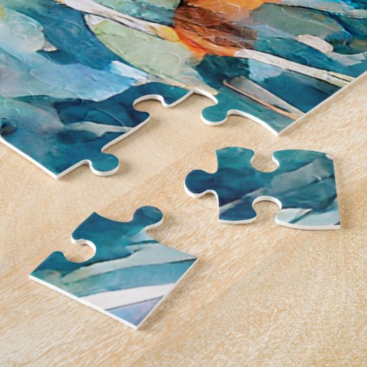 Mattheüs 17:20 Geloof als mosterdzaadbijbelvers Legpuzzel (Zijkant)