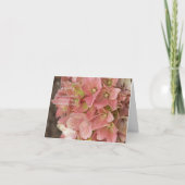 Mattheüs 5:4 Hydrangea Sympathie Kaart (Voorkant)