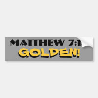 Mattheüs 7:12 Gouden! (regel) met schaduw