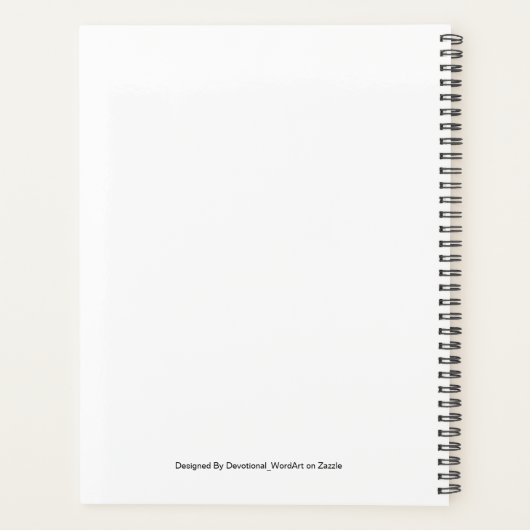 Mattheüs 7:7 Vraag Zoekt Klop Bijbelvers Planner (Achterkant)