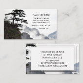 Matthew 13:11 Geheimen van het koninkrijk der Hemd Visitekaartje (Voorkant / Achterkant)