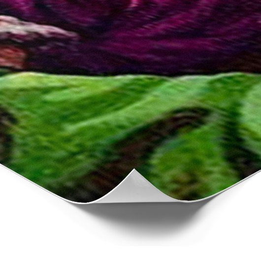 Matthew 14:24-33 Jezus loopt op het Zee Poster (Hoek)