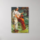 Matthew 14:28-33 Lord, Red me Canvas (Voorkant)