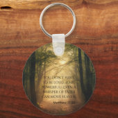 Matthew 17:20 sleutelhanger (Voorkant)