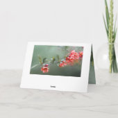 Matthew 19:26 met GOD Alles is mogelijk Kaart (Achterkant)