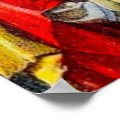 Matthew 21:1-11 Jezus wordt verwelkomd als koning Poster (Hoek)