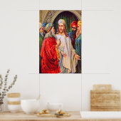 Matthew 22:15-17 Proberen Jezus poster te pakken (Keuken)