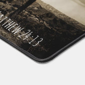 MATTHEW 24:13 Mat de bureau (Coin)