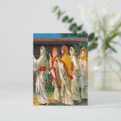 Matthew 25:1-13 The Foolish and Wise Virgins Briefkaart (Staand voorkant)