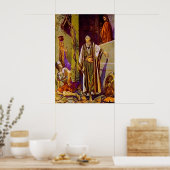 Matthew 26:69-75 Peter Denies Jesus poster (Keuken)