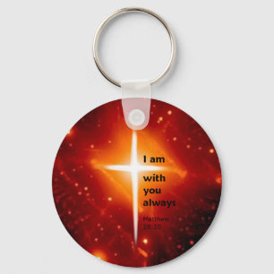 Matthew 28:20 sleutelhanger