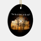 Matthew 28:6 keramisch ornament (Rechts)