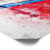 Matthew 4:19 Jezus zei: "Volg me Bijbelverse" Poster (Hoek)