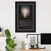 Matthew 5:13-16 het Poster van de Manuscript (Thuiskantoor)