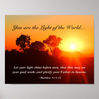 Matthew 5 14-16 Jij bent het Licht van de Wereld