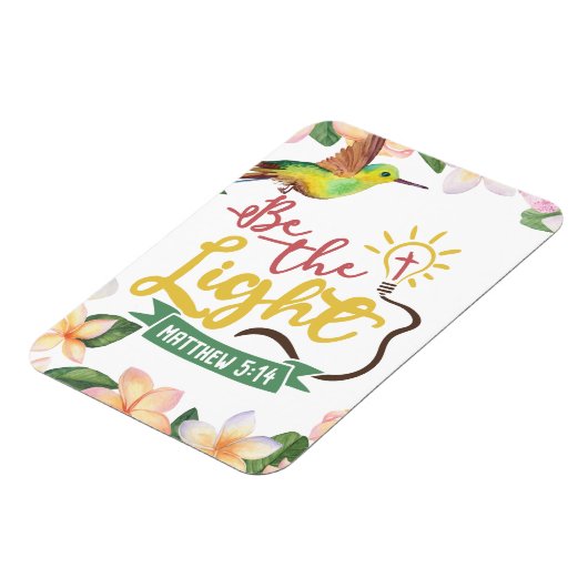 Matthew 5:14 IS HET LICHT Magneet (Linkerzijde)