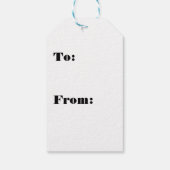 Matthew 5:16 - Uw licht tonen Cadeaulabel (Achterkant)