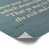 Matthew 5 de Druk van het Poster van de Manuscript (Hoek)