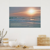 Matthew 5 de Druk van het Poster van de Manuscript (Keuken)