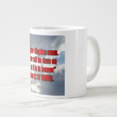 Matthew 6:10 WEBU Mug (Devant droit)