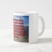 Matthew 6:25 WEBU Mug (Devant droit)