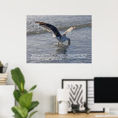 Matthew 6:26 het Poster van de Manuscript (Thuiskantoor)