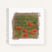 MATTHEW 6:28 Journal (Devant)