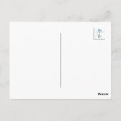 Matthew 6:34 Bijbelversie Briefkaart (Achterkant)