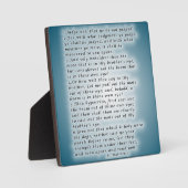 Matthew 7:1-6 fotoplaat (Voorkant)