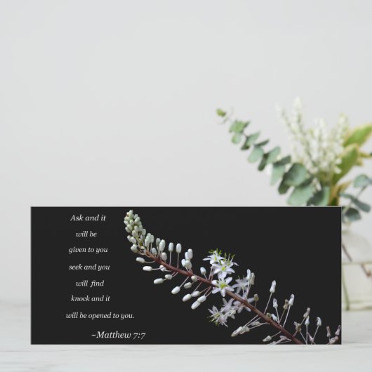 Matthew 7:7 (Staand voorkant)