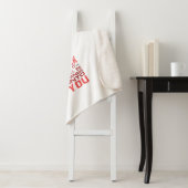 Matthew 7:7 Bijbelverse Cross Sherpa Blanket Sherpa Deken (In situ)
