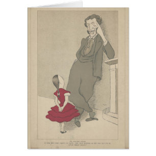 Matthew Arnold en zijn nicht door Max Beerbohm