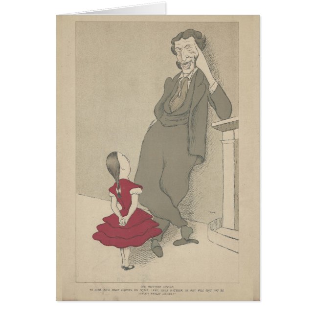 Matthew Arnold et sa nièce par Beerbohm maximum (Devant)