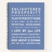 Matthew Ferry Words of Wisdom Notitieboek (Voorkant)