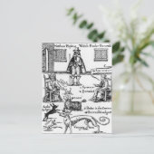 Matthew Hopkins, Algemene Witchfinder Briefkaart (Staand voorkant)