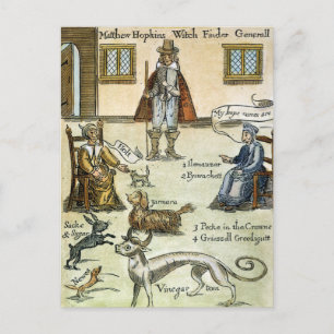 Matthew Hopkins (D 1647) Briefkaart