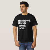 MATTHEW MARK LUKE JOHN T-SHIRT (Voorkant volledig)