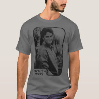 Matthew Perry Retro esthetische fan art design T-shirt