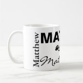 MATTHEW - Personnaliser La Mug (Gauche)