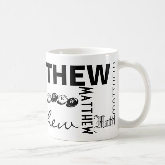 MATTHEW - Personnaliser La Mug (Droite)